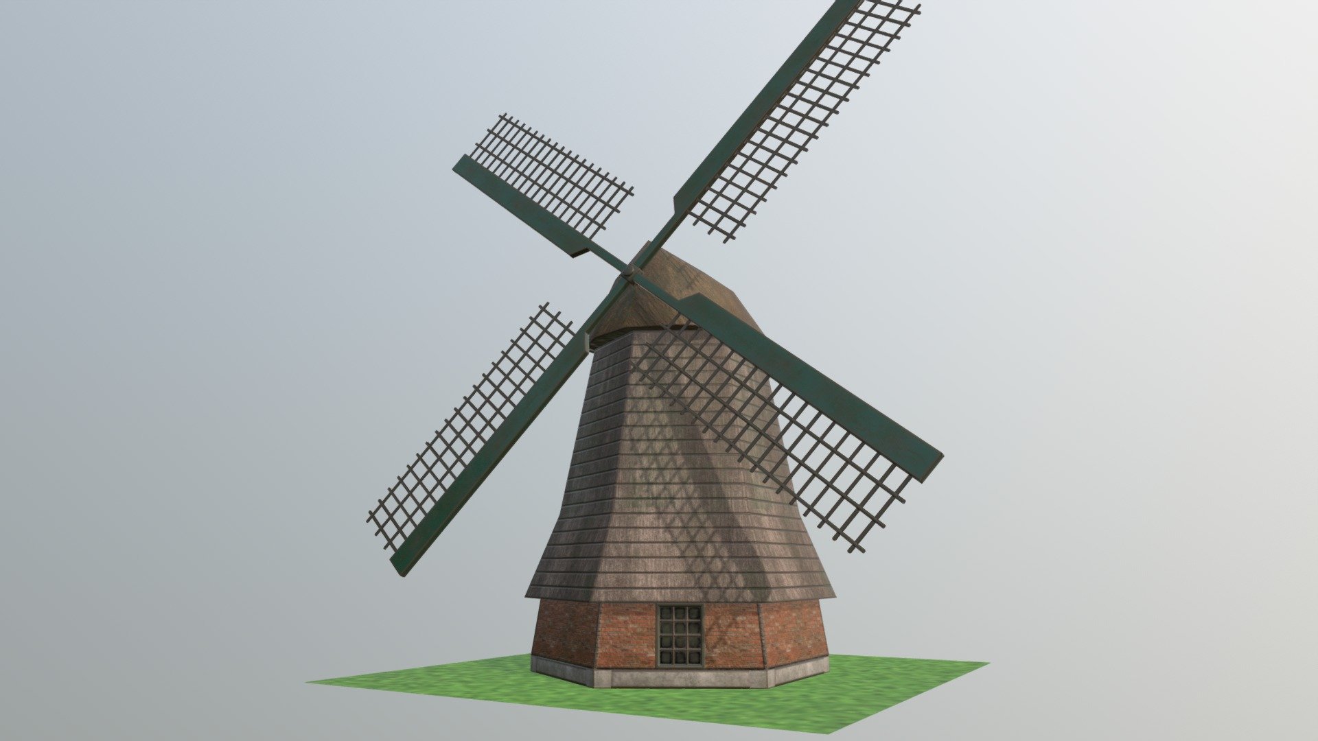 Windmill - 3D model by Mari Inaba (@mariinaba) [3bdd1ff] - Sketchfab