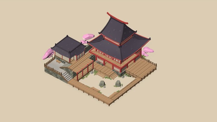 Hanamura - Iso 3D Model