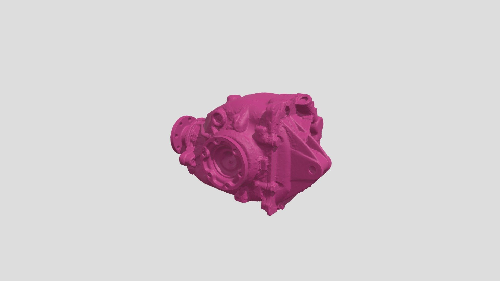 BMW E46 differential diff type 188 - 3D model by Rough Builds
