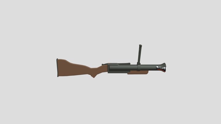 Grenade Launcher 3D Model