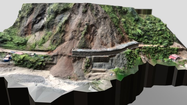 Kennon Road Landslide 3D Model