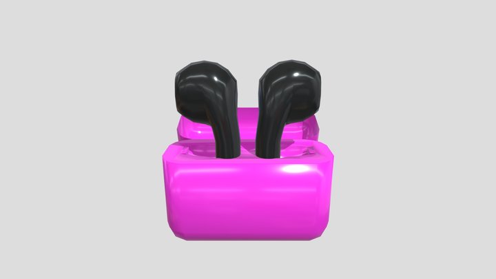 Airbuds 3d model 3D Model