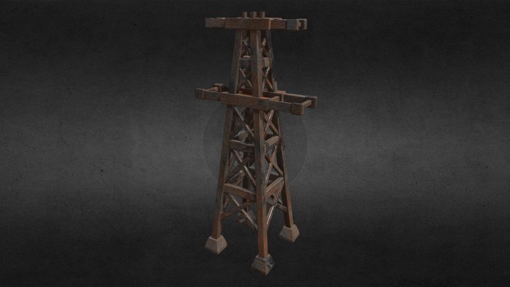 Power lines 3D Model