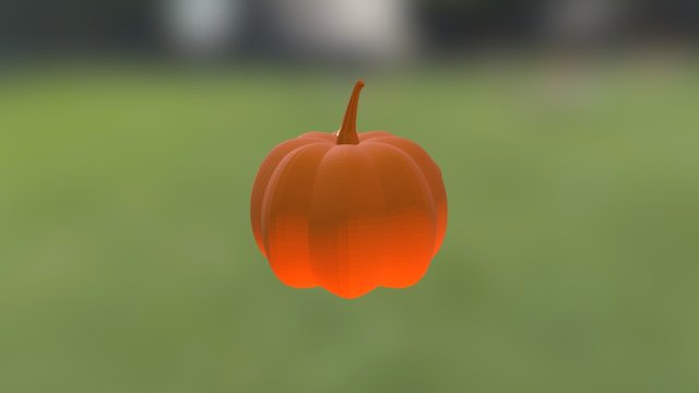 Purge Pumpkin 3D Model