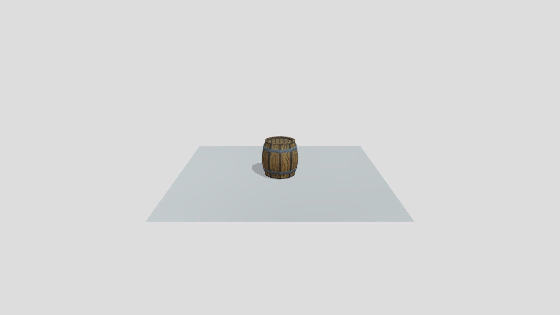 Barrel Cartoon