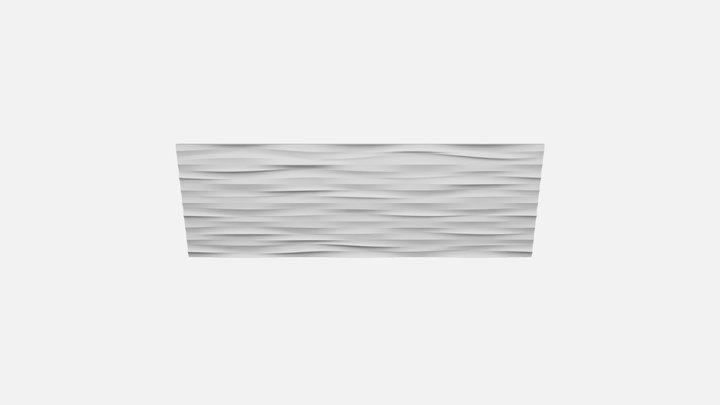 ARSTYL WALL PANEL WAVE NMC 3D Model