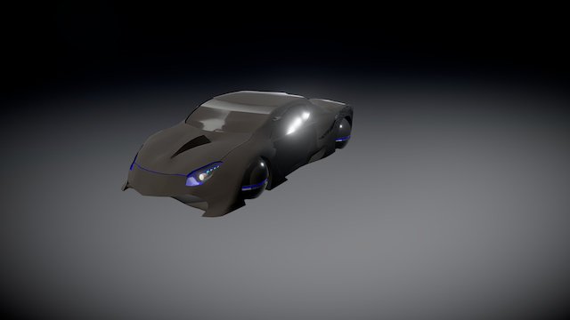 super hover car 3D Model
