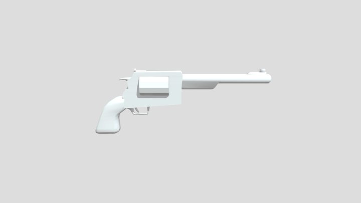 The Ranger Sequoia Revolver 3D Model