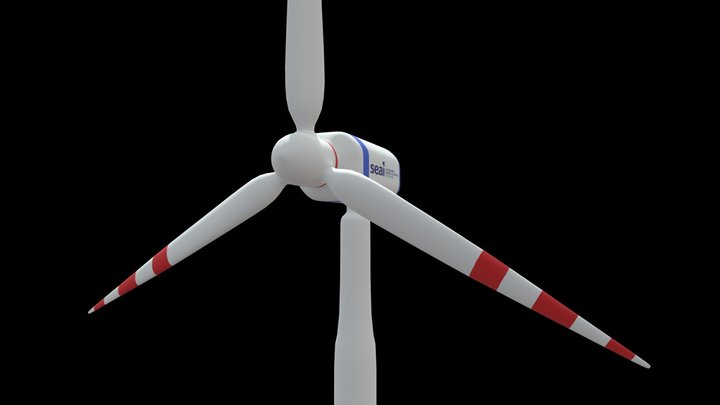 Wind turbine 3D Model