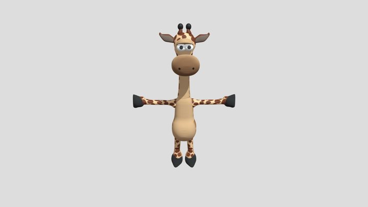 Talking Gina 3D Model