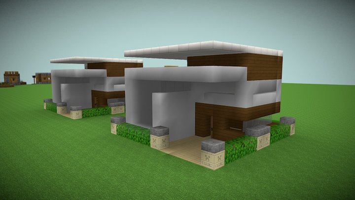 Modern Villa Made By Jack 3D Model