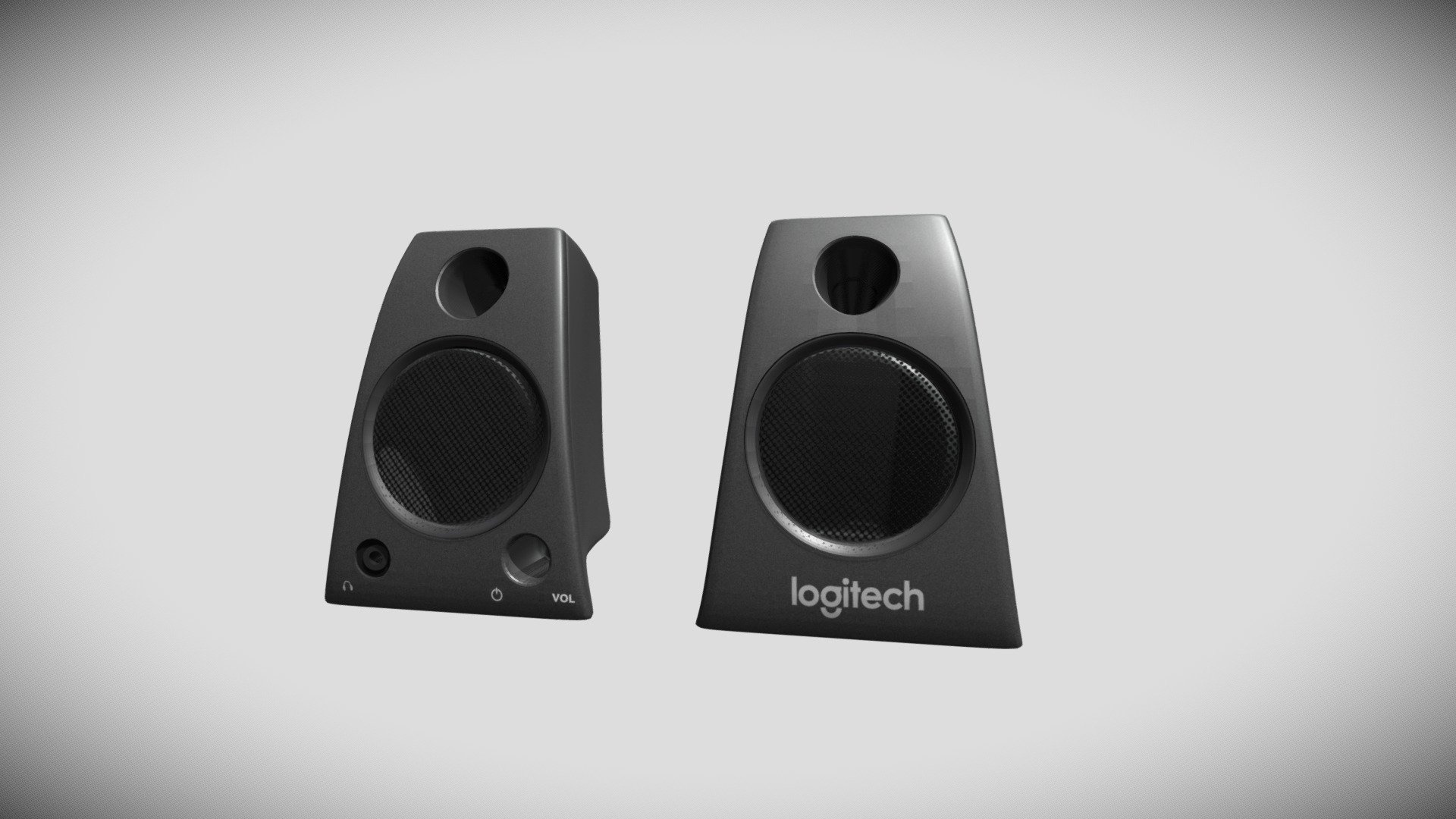 Logitech Speakers 3D model by Demon013 [3be4bd6] Sketchfab
