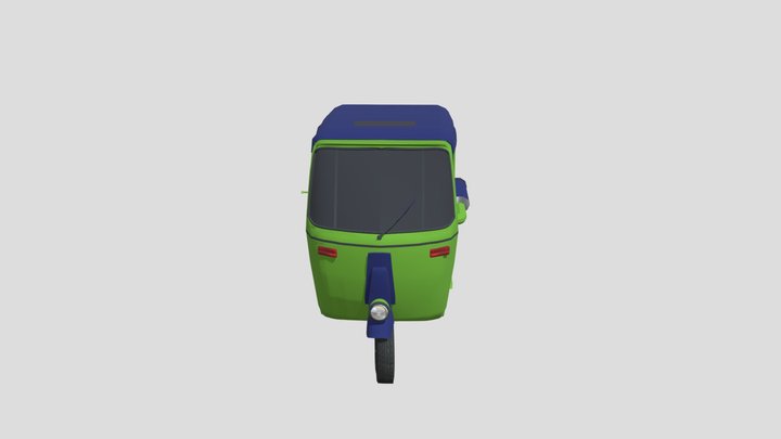 rickshaw_1 3D Model