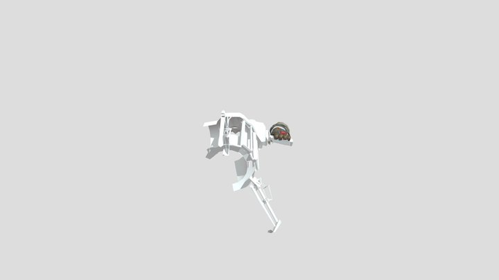 Gravity Gun Viewmodel 3D Model