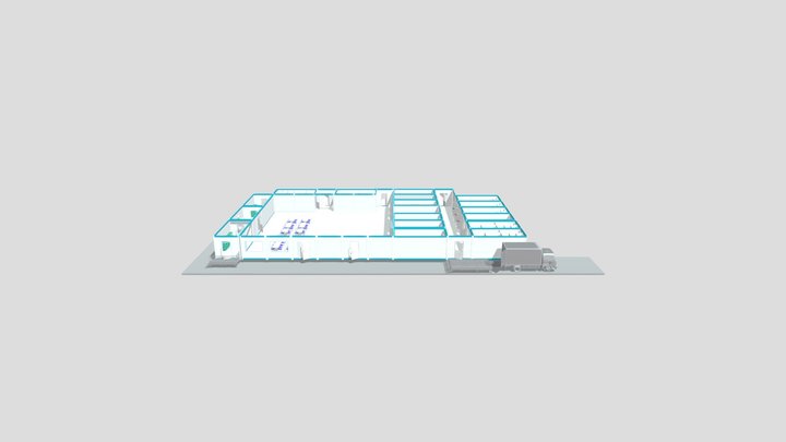 1000 repas 3D Model