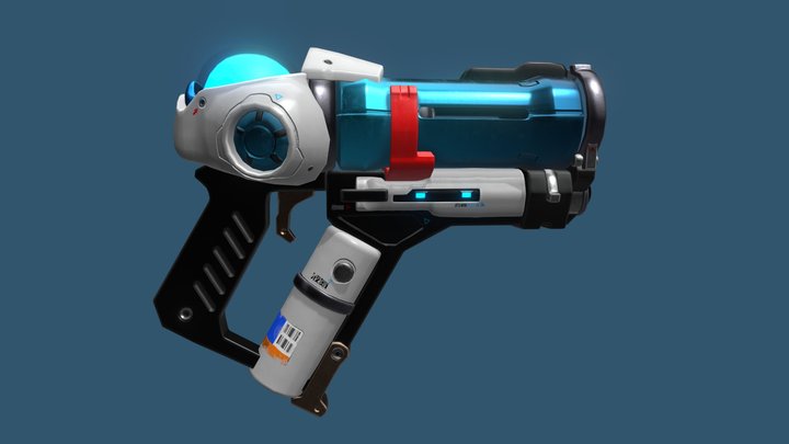 Mei's ice gun 3D Model