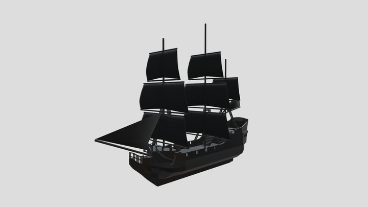 Black Pearl 3D Model