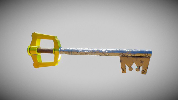 Keyblade 2 Example 3D Model