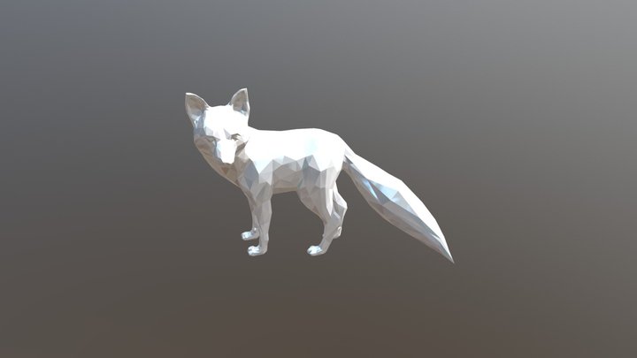 Fox 3D Model