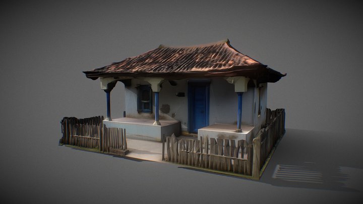 Indian House Old 3D Model