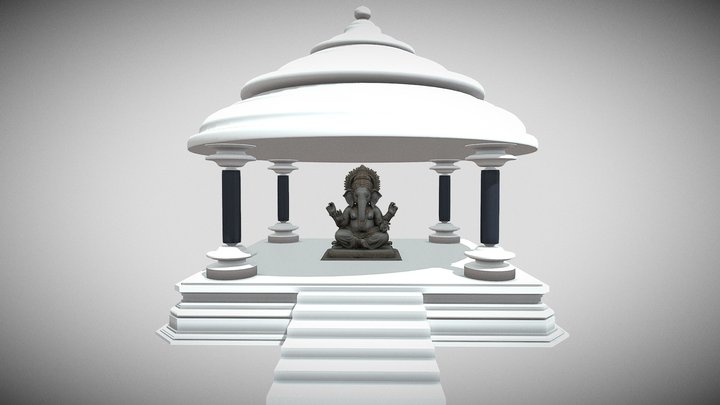 Mandir 3D models - Sketchfab