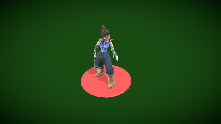 B2D1_Istace_Marion_Pose 3D Model