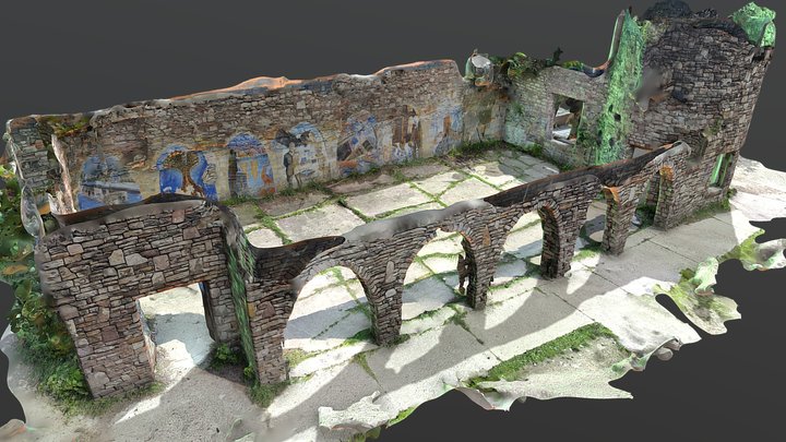 Ellicott Island Bark Park | Riverside Structure 3D Model
