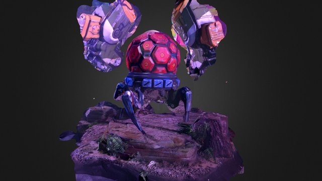 #titanfall 2 crawler thing #E3 3D Model