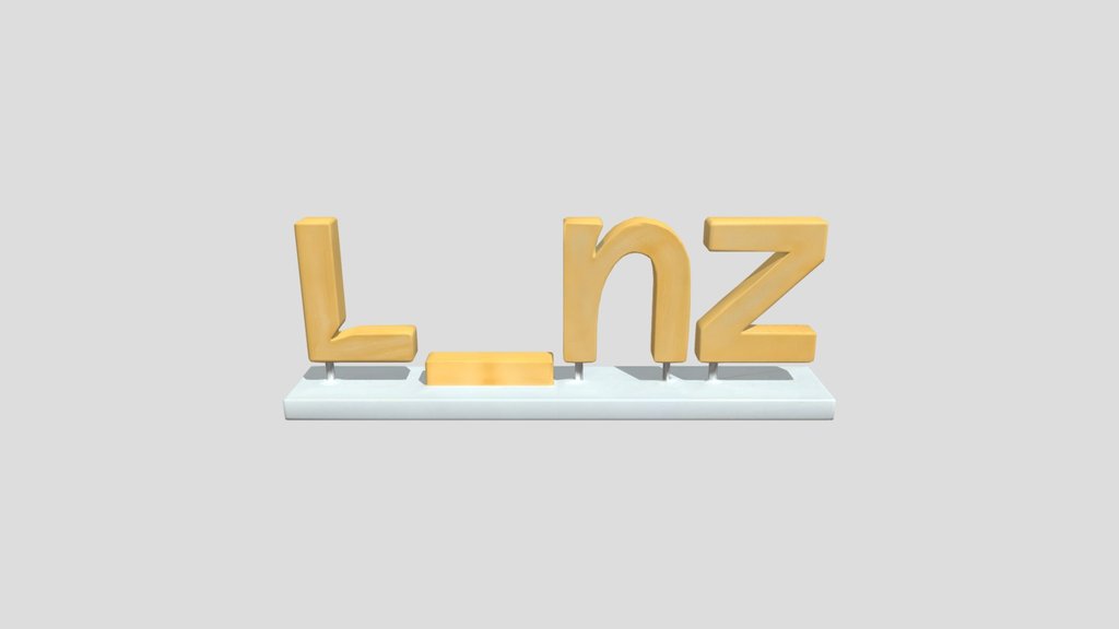 Wooden SNL Letters