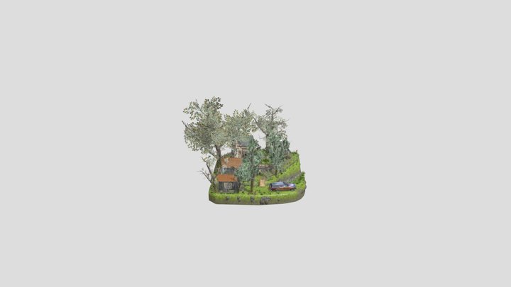 Grandma's House DAE 3D Model