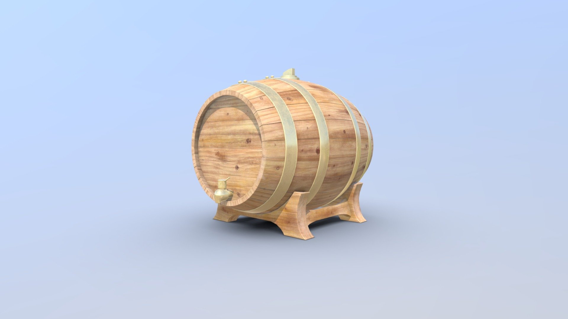 Wine Barrel Prop