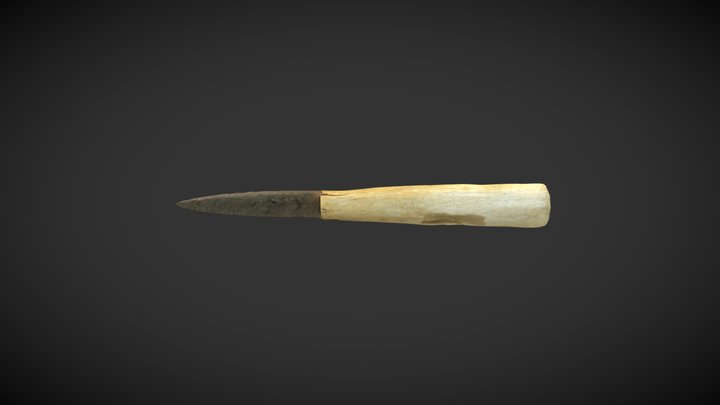 11 century Knife from Lendebreen, Norway 3D Model