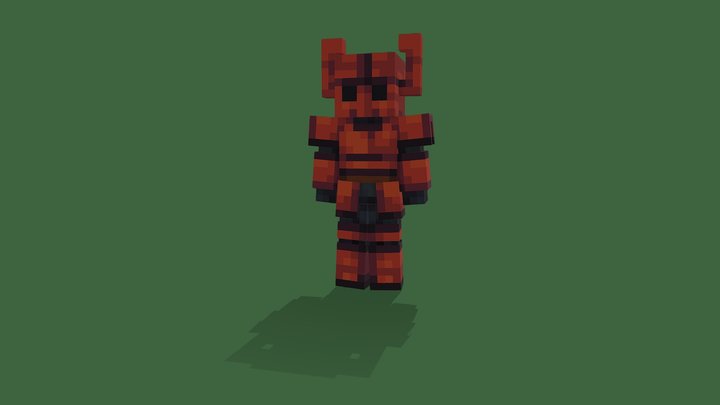 KinghtArmor_Minecraft 3D Model