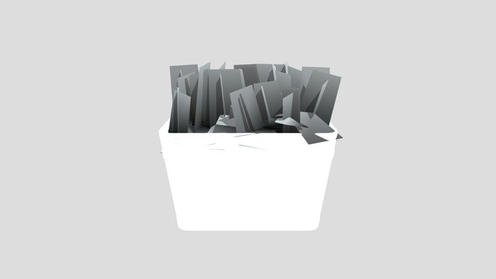 Flower Scarlet Planter – Modello 3D gratuito STL