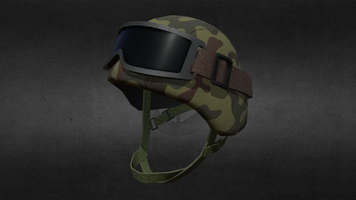 Hełm wz. 2005 (Helmet model 2005) 3D Model