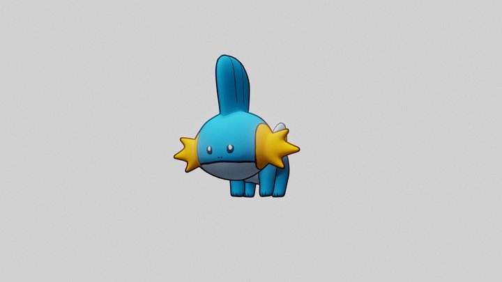 Mudkip 3D Model