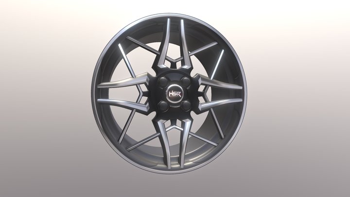HRS Wheels (original design) – Modello 3D gratuito STL