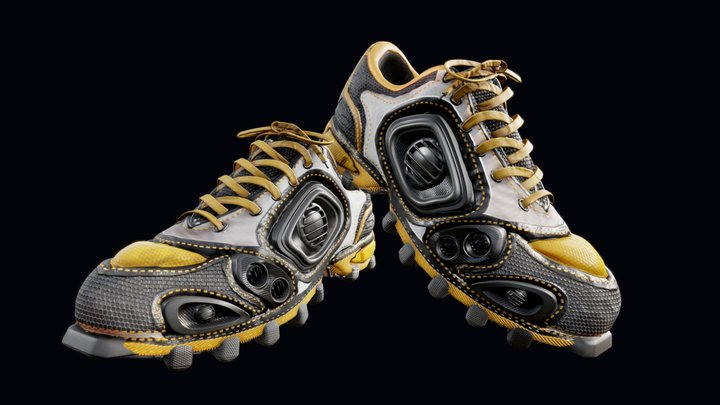 Audible Shoes 3D Model