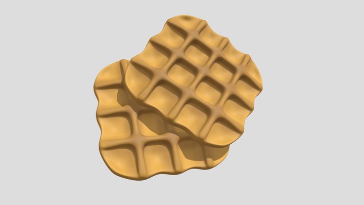 Waffle 3D Model