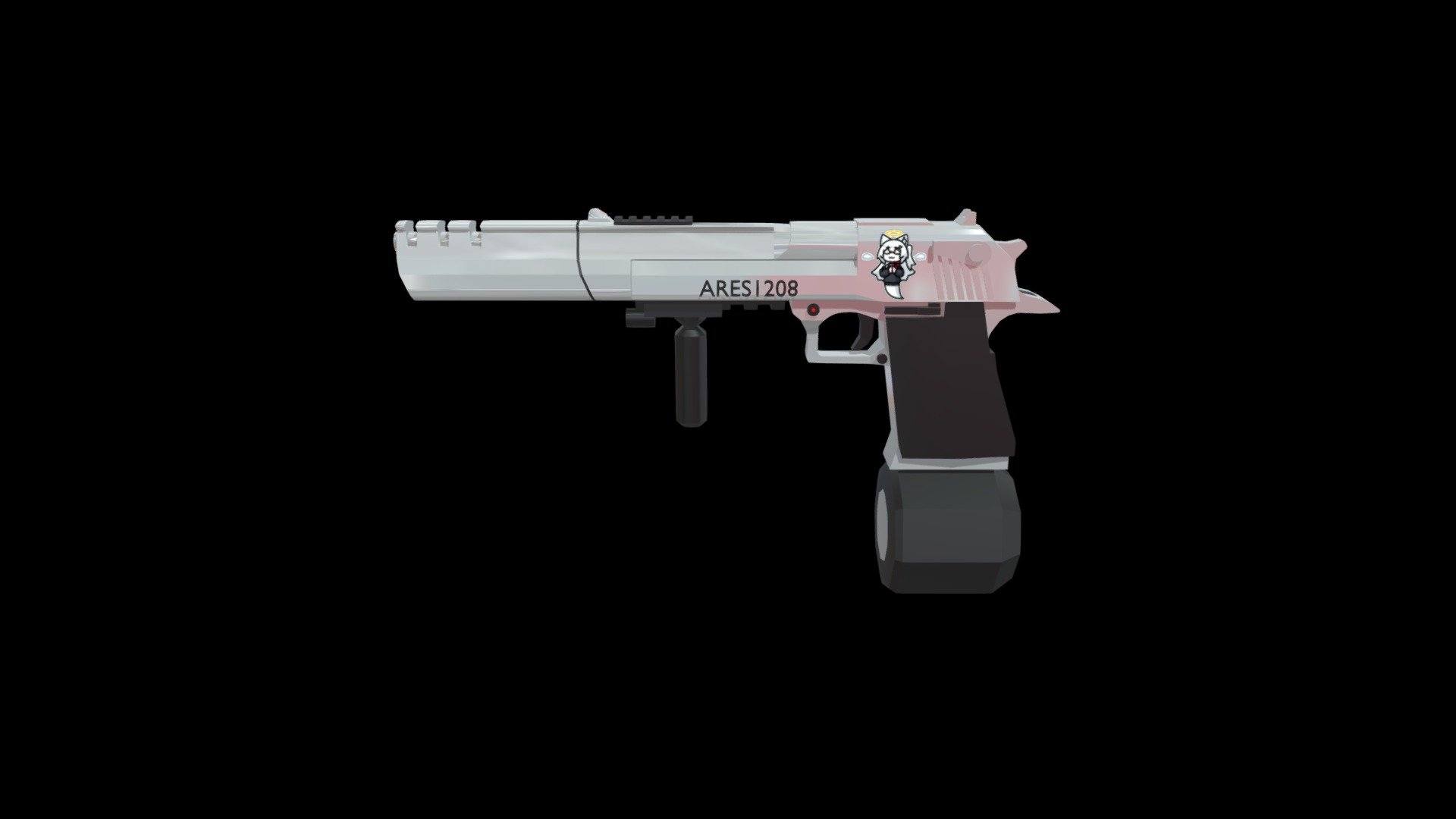 unturned Desert Eagle 3D model by 咕菌 (bolojun) [3bf55d4] Sketchfab