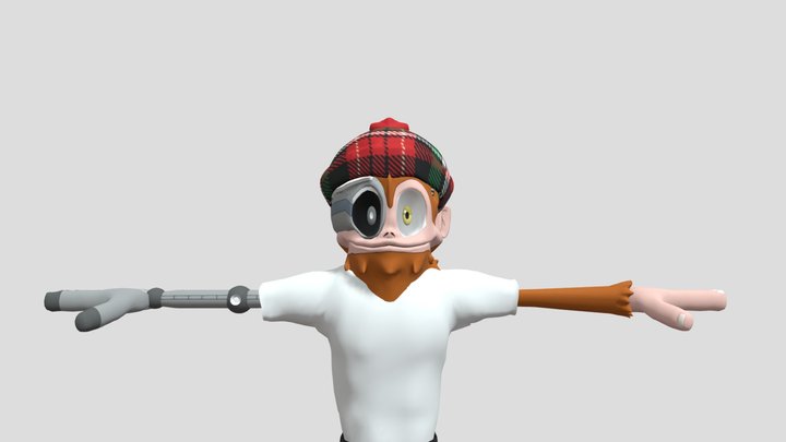 Ginger 3D Model