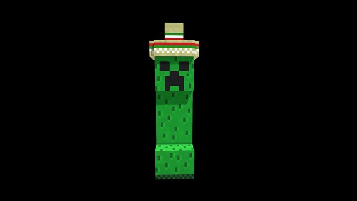 Creeper Mexicano 3D Model