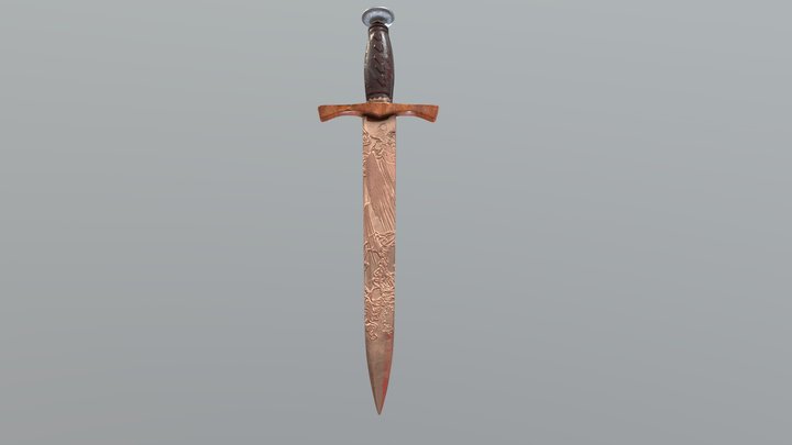 Mystic Bio Sword 3D Model