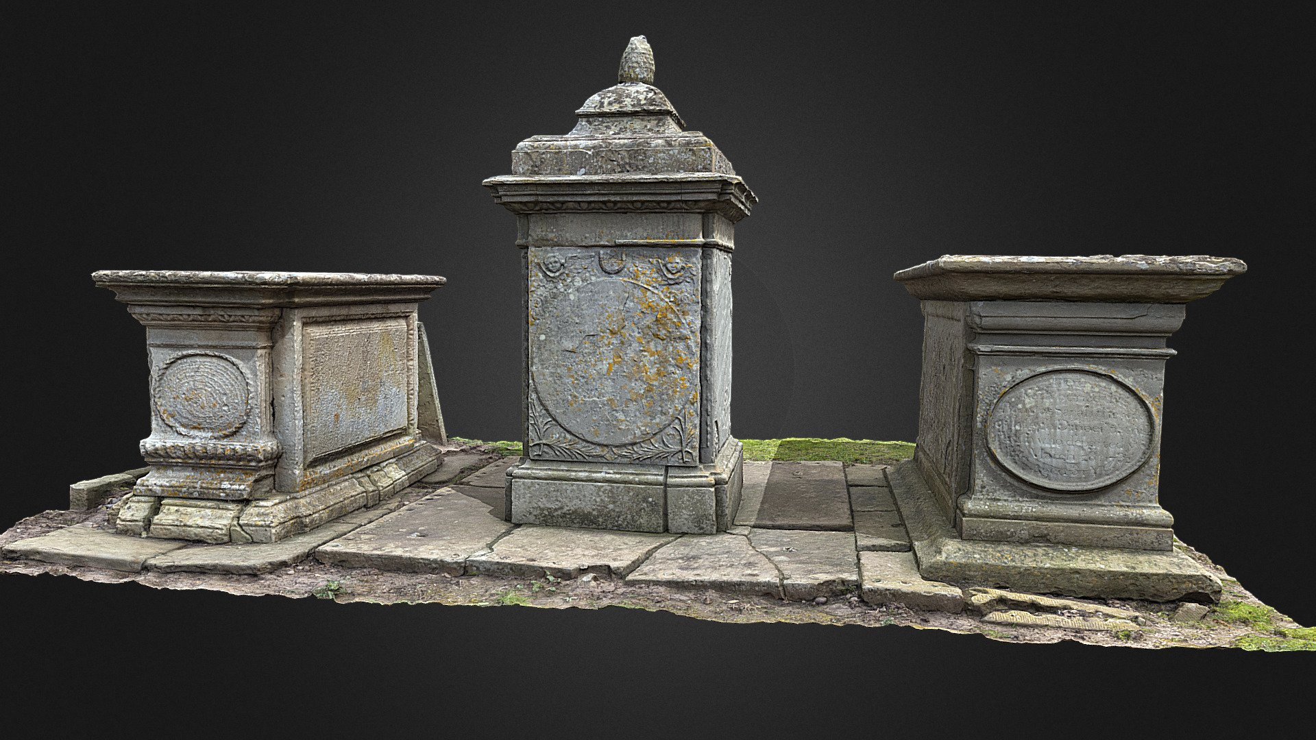 Baylis Monument Tirley Churchyard - Download Free 3D model by Shiro ...