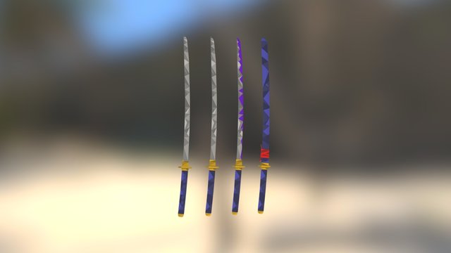 Katana Test 3D Model