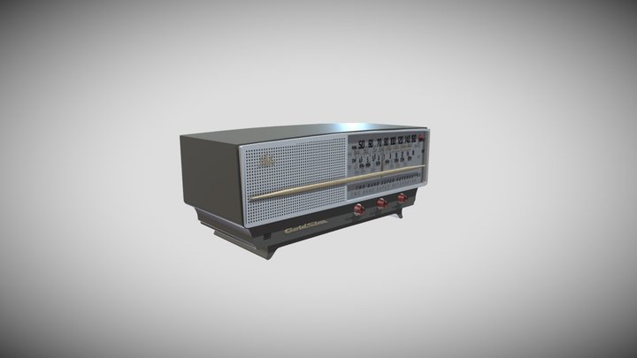 Goldstar(LG) A-501, Radio 3D Model