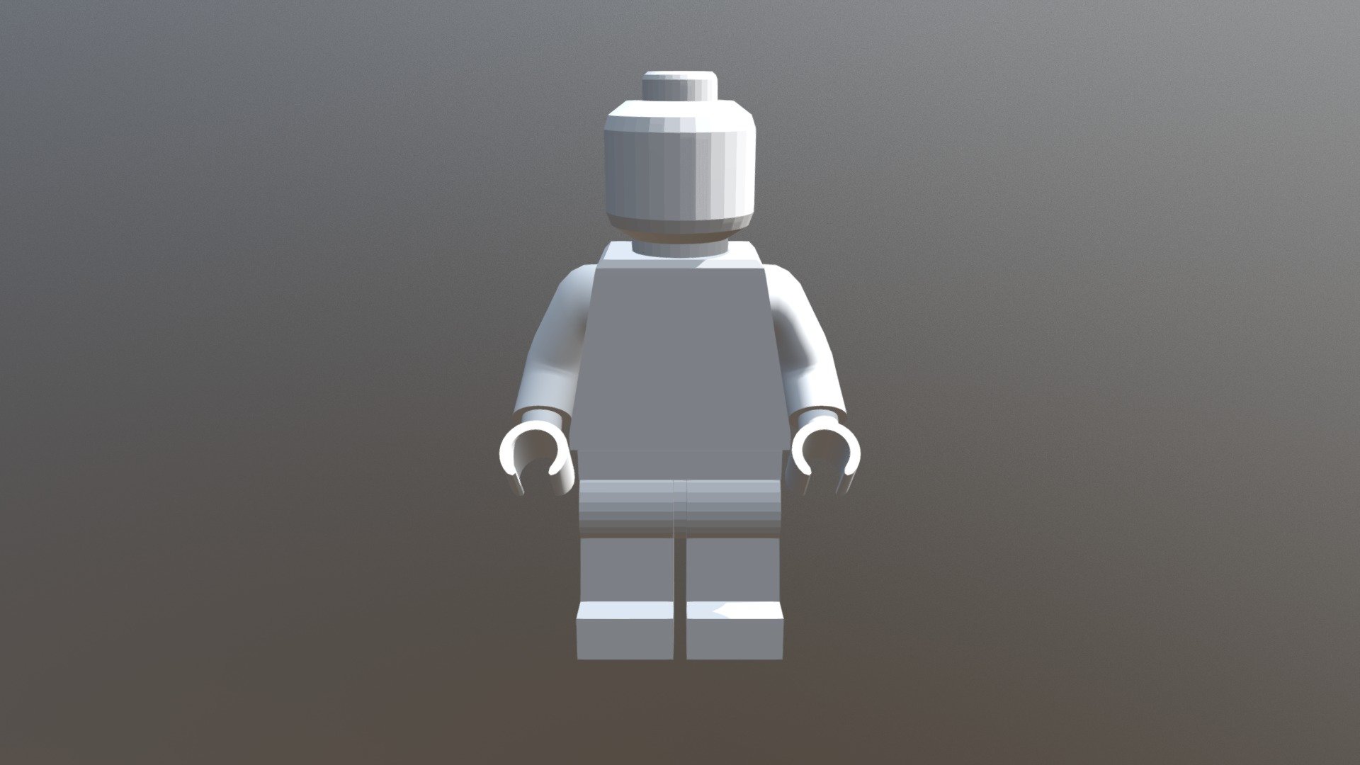 LEGO Minifigure 3D model + PBR Textures