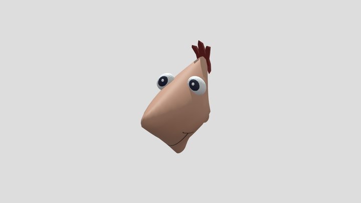 phineas head 3D Model