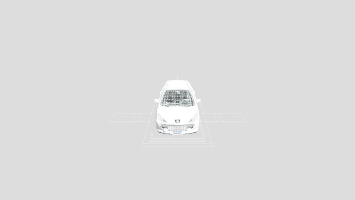 peugeot 307 2008 3D Model