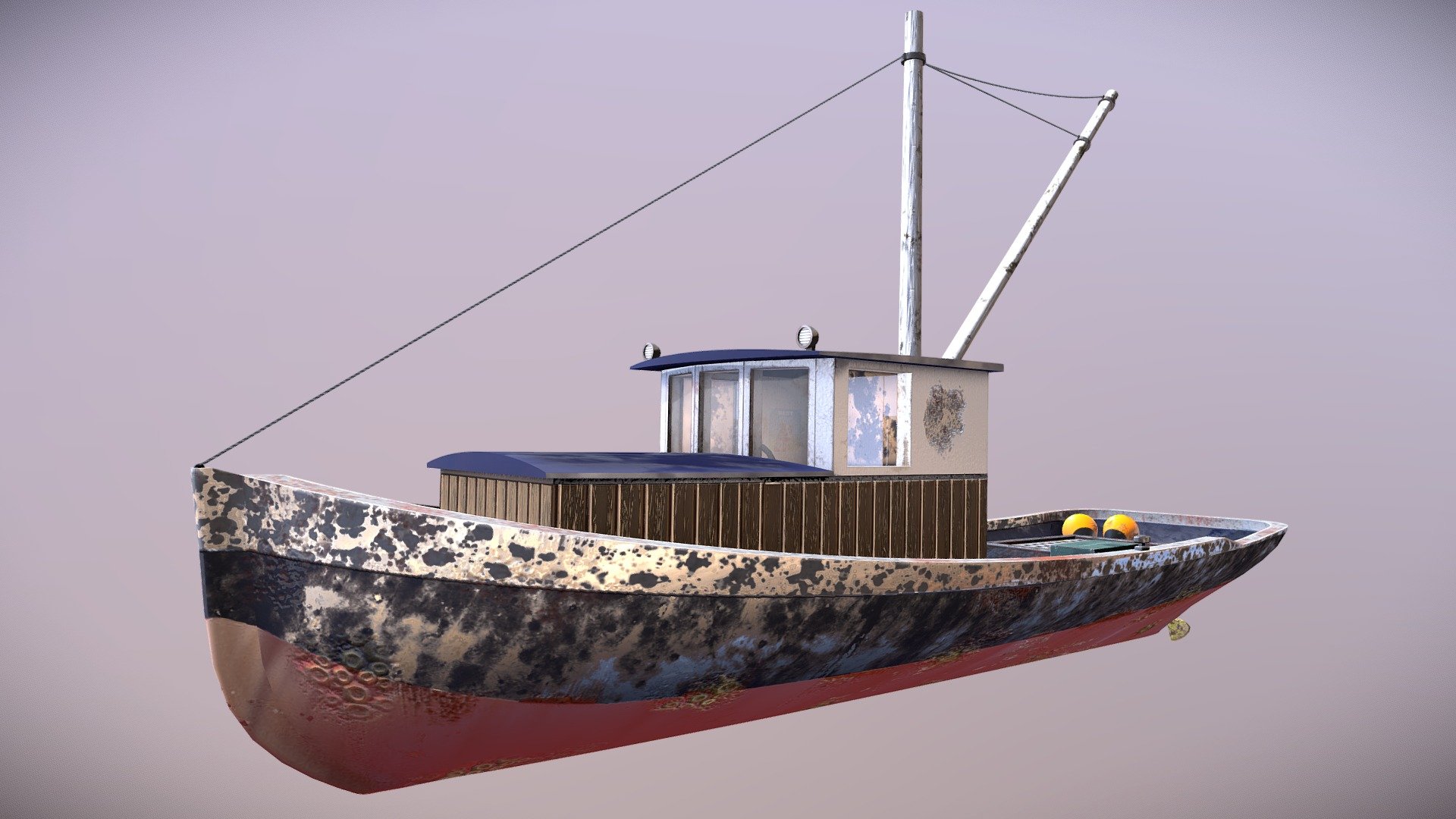 Fishing-boat 3D models - Sketchfab